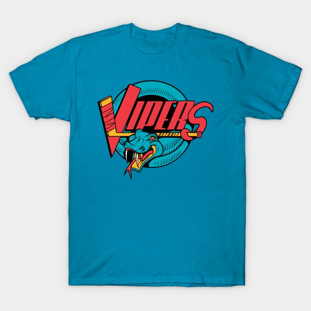 Detroit Vipers T-Shirt by HeyBeardMon